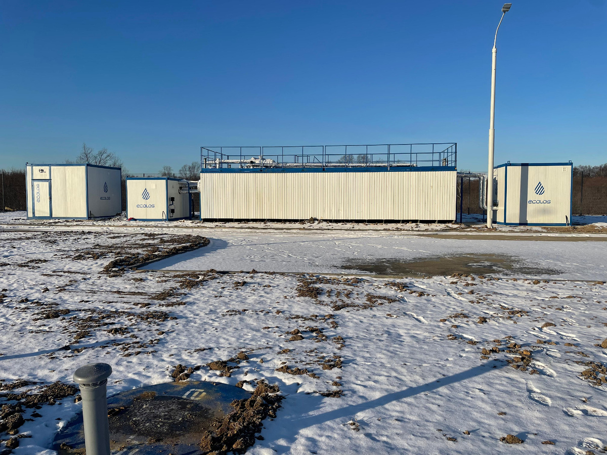 «Сахалинский нефтегазовый индустриальный парк», объект реализован ООО ДВЗ "Эколос"