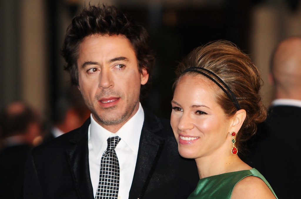 Роберт Дауни-младший и Сьюзан Левин