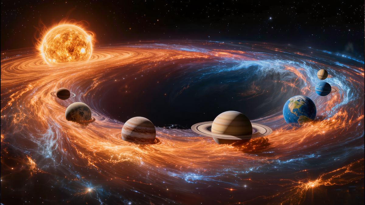 Авторская иллюстрация «Квантовый вакуум»