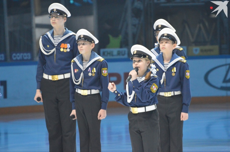    Морское предматчевое шоу Софья Марусина