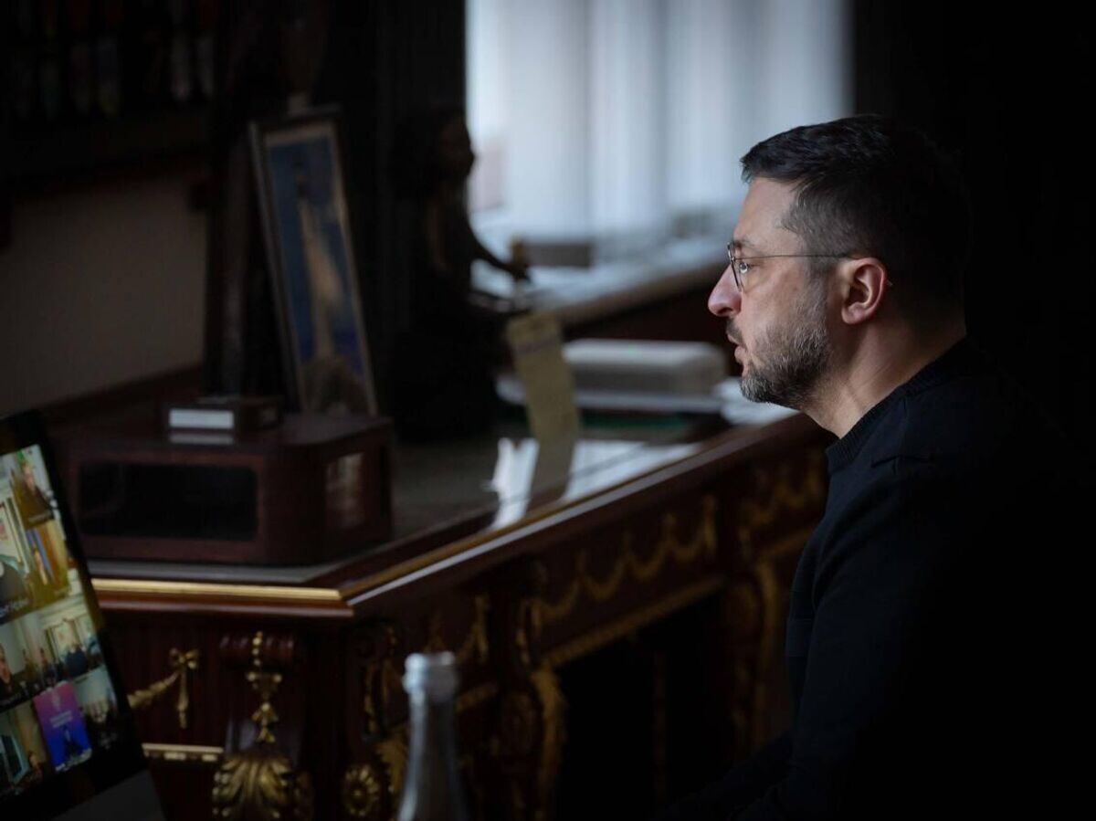    Фото, опубликованное в Telegram-канале Владимира Зеленского | © Фото : Zelenskiy / Official/Telegram