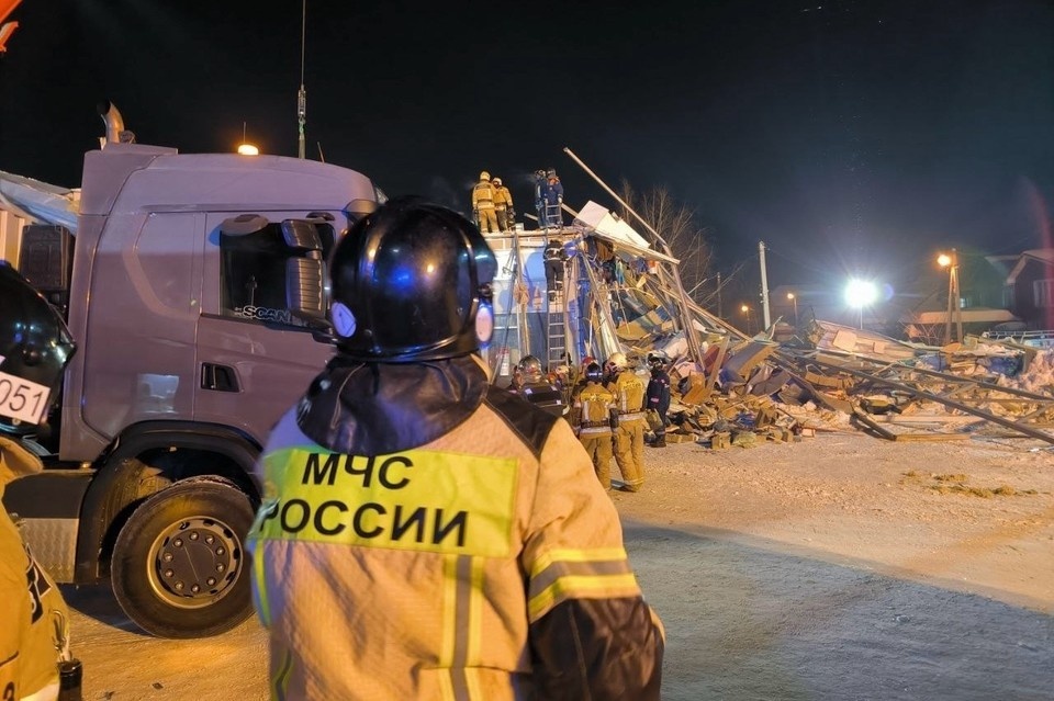    В Первомайском районе обрушился ТЦ. Никита МАНЬКО