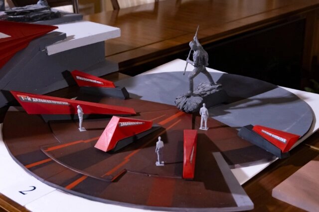    Проект памятника Победе над милитаристской Японией. Фото: пресс-служба правительства Хабаровского края