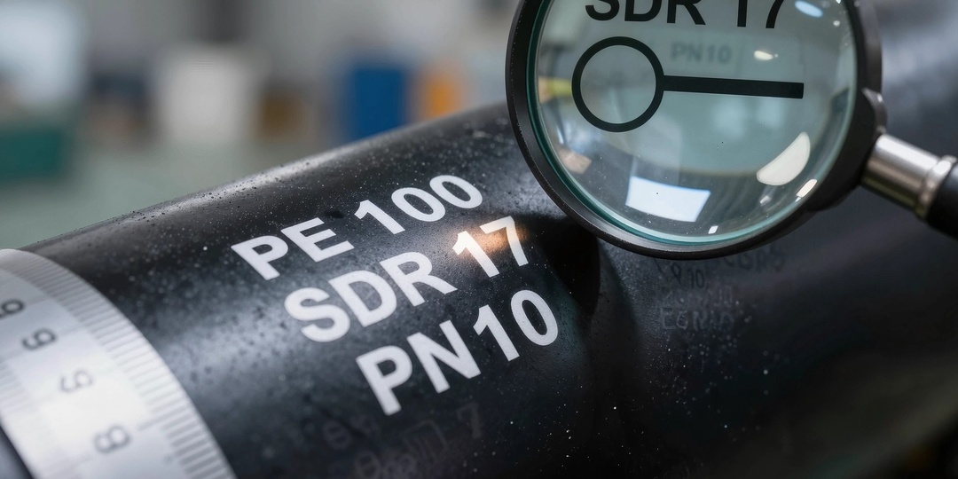 SDR и PN на трубах ПНД: расшифровка маркировки для «не-инженеров» 🏷️🤔