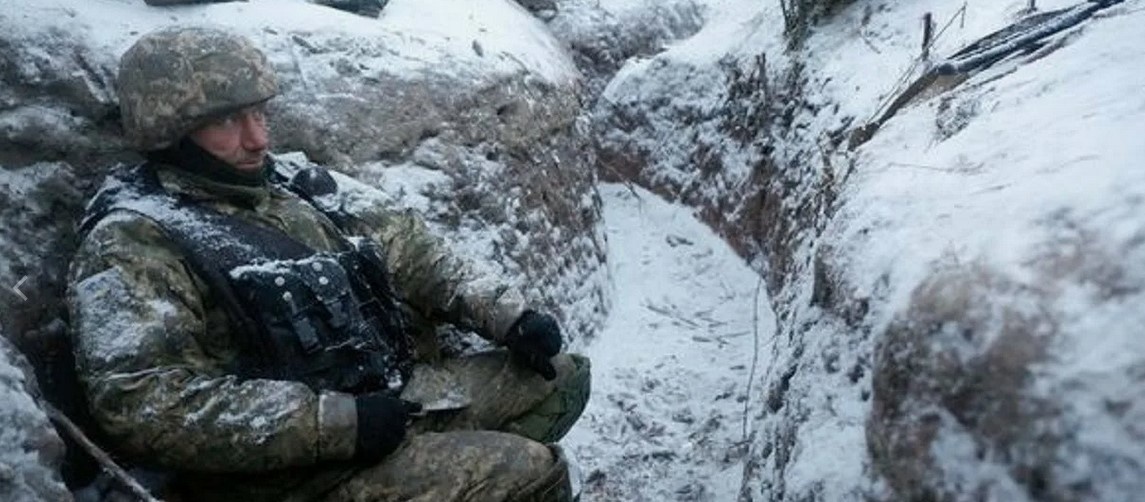 Зимой в поле