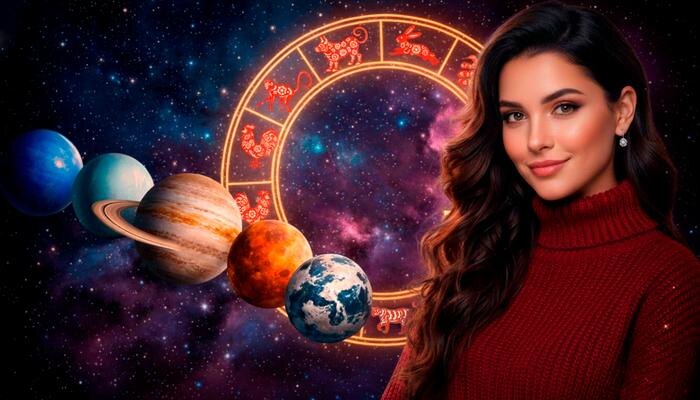 Парад планет 22 января 2026: какие китайские знаки зодиака станут самыми удачливыми. Обложка © Коллаж © Life.ru. Фото © Gemini Nano Banana