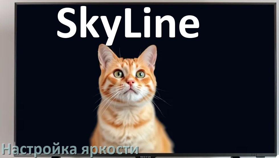 
Как на телевизоре SkyLine настроить яркость экрана прибавить и уменьшить