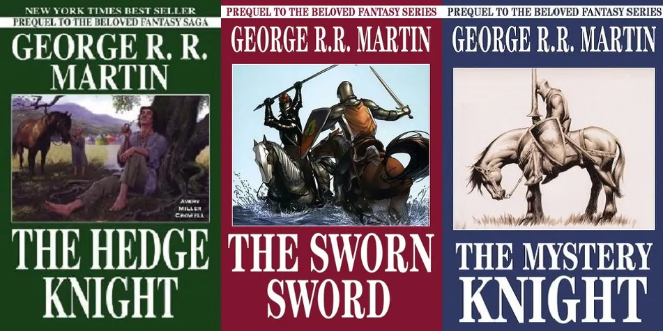 «Межевой рыцарь», «Присяжный рыцарь», «Таинственный рыцарь». Издательство Voyager Books