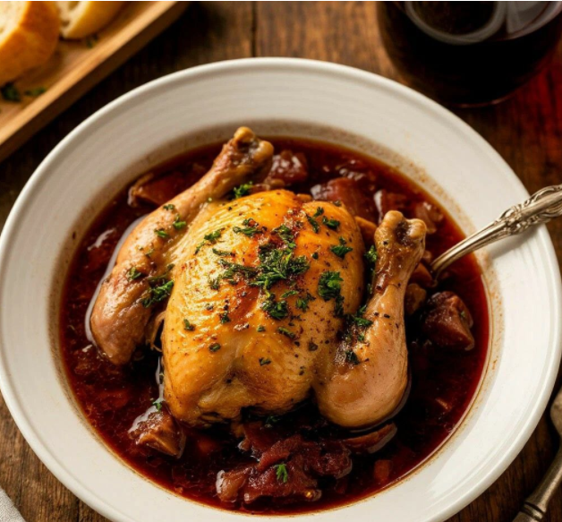 курица тушёная