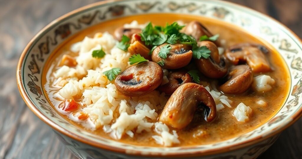 Суп грибной с рисом: Рецепт и секреты приготовления