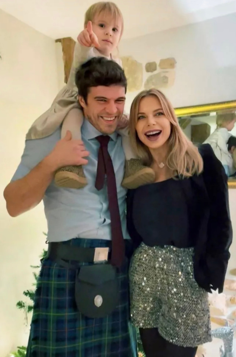    Ольга Рыжкова с новым возлюбленным. Фото: Соцсети Ольги Рыжковой