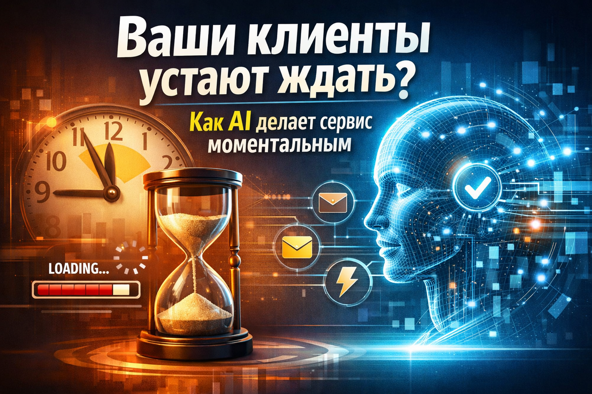    Ваши клиенты устают ждать? Как AI делает сервис моментальным Никита Титов