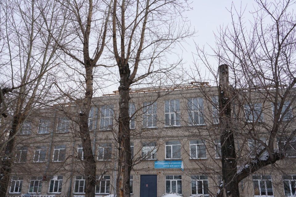    Капремонт бийской школы № 41. Источник: Telegram-канал Виктора Щигрева