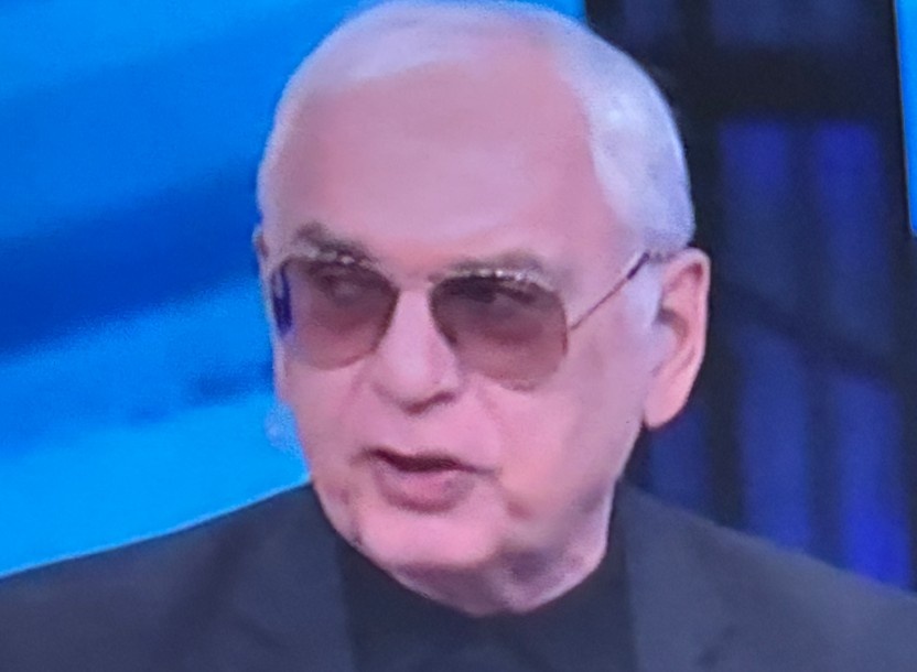 Фото выступления Карена Шагназарова по ТВ в программе "Большая игра" на Первом канале