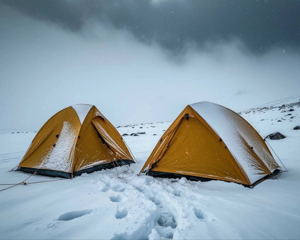 Палатки на гребне горы, были фатальной ошибкой