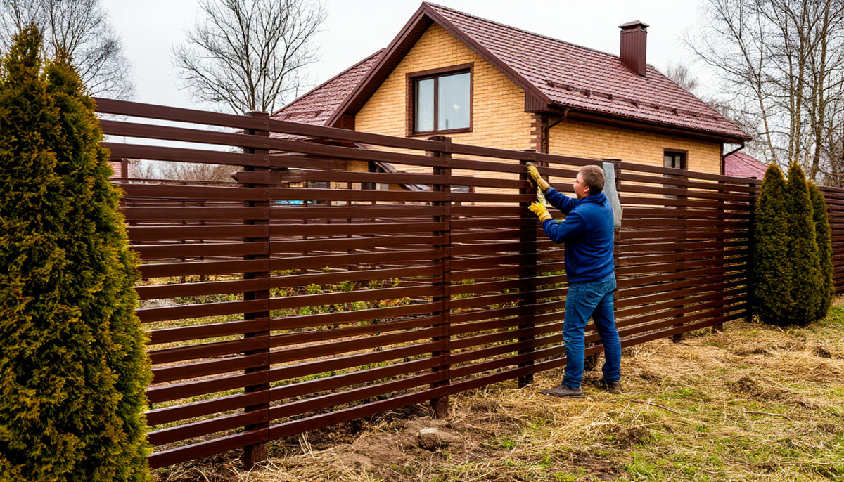 Забор-Фактор, забор‑жалюзи 