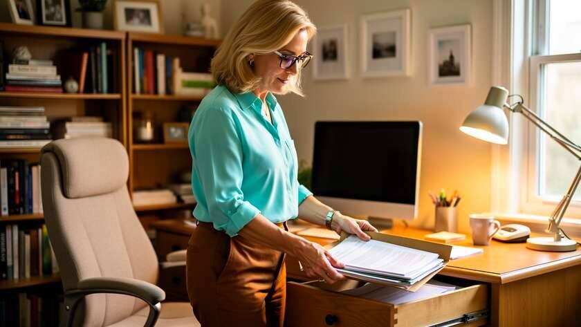 Открыв ящик стола- жена случайно узнала на кого муж переписал квартиру