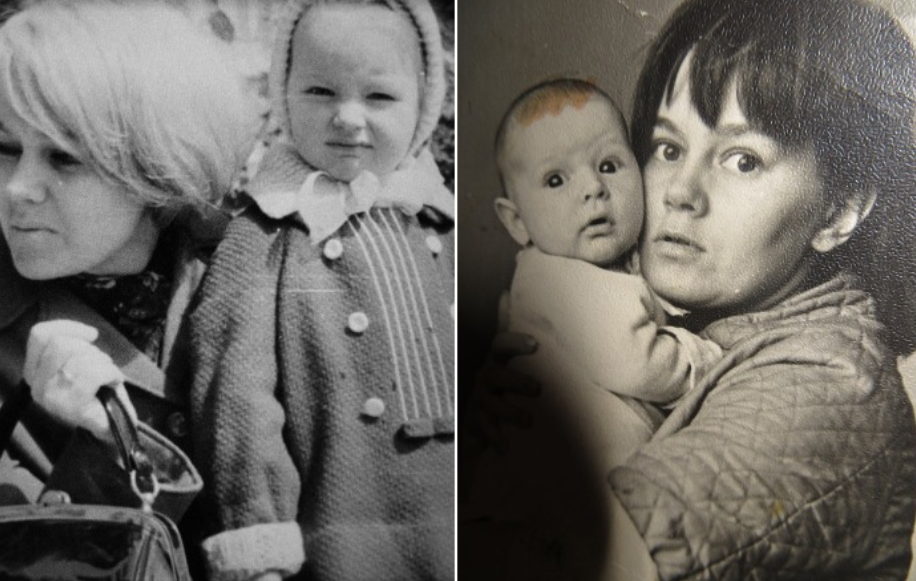 Елена Дробышева с мамой