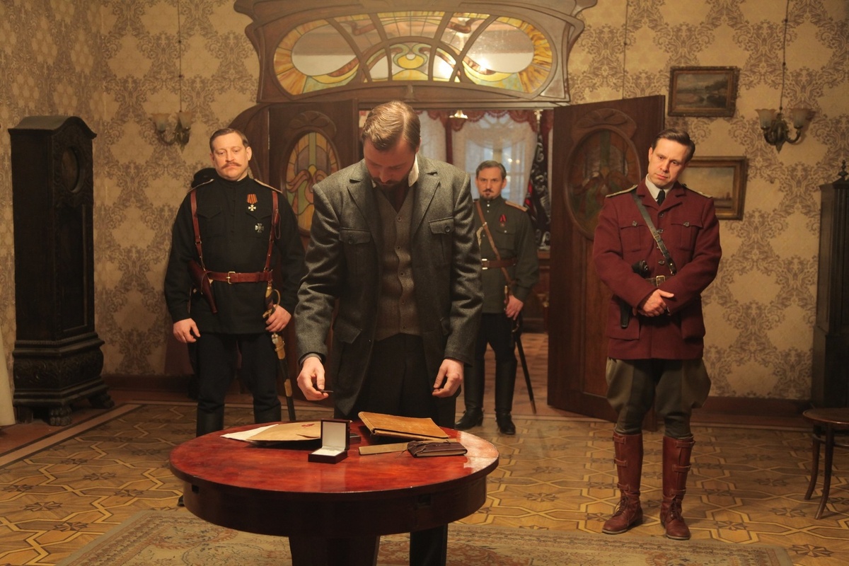 Андрей Павлович Мурзин за работой