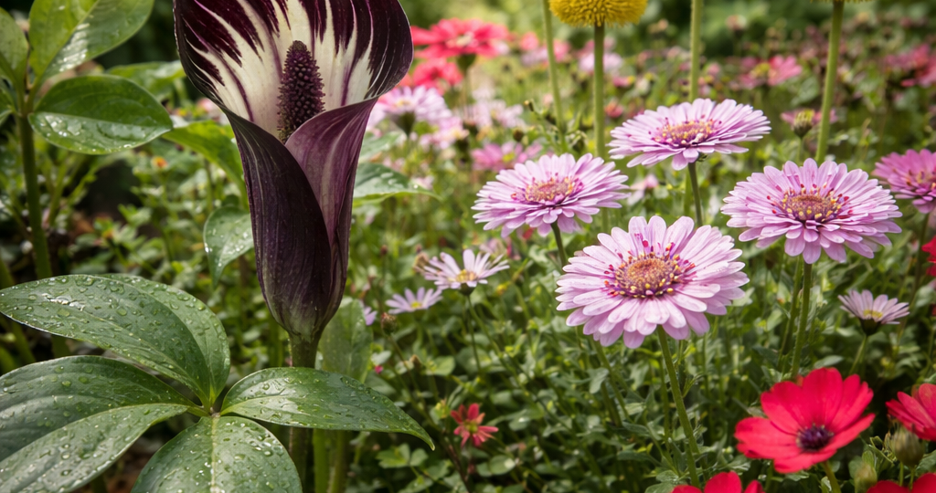 Эти цветы завораживают и настораживают: 5 редких садовых растений