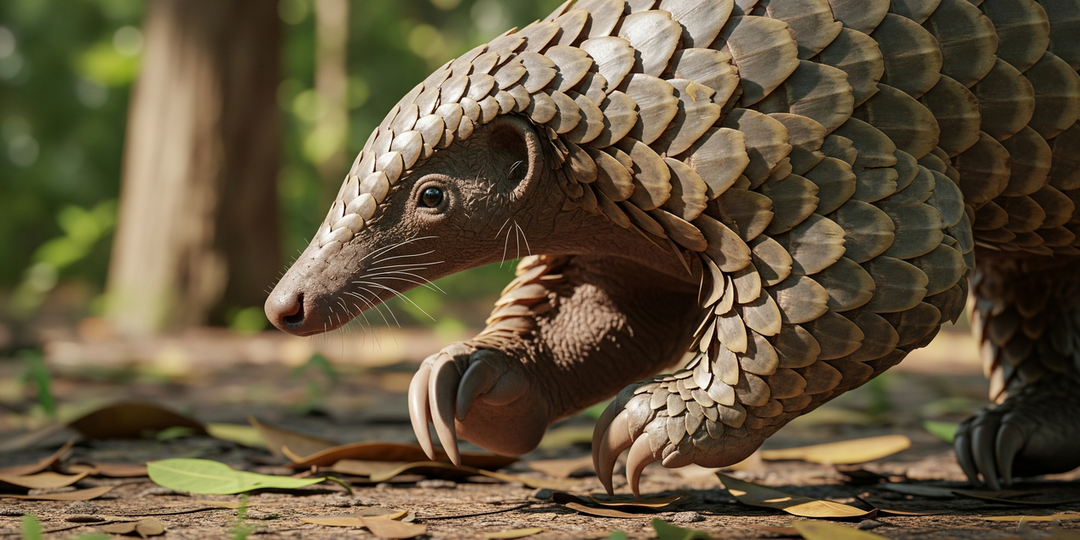 Панголины: уникальные чешуйчатые млекопитающие