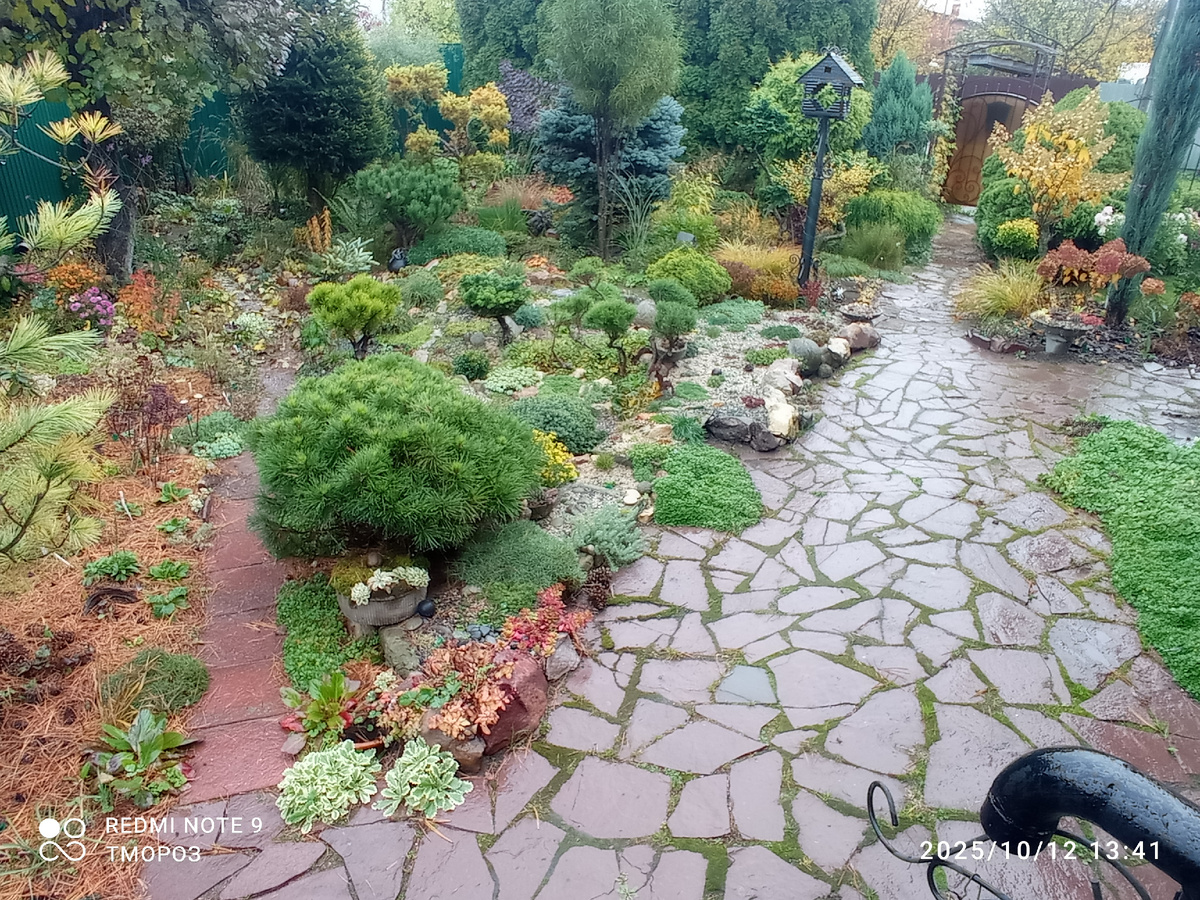 середина октября