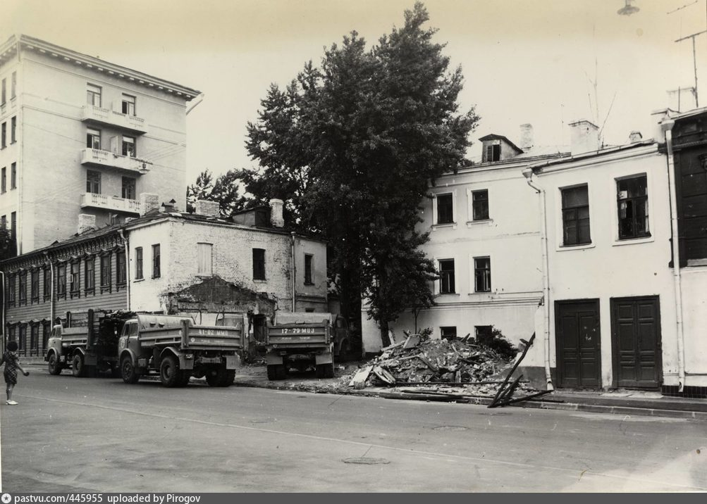 Фото из открытых источников. 1-й Новокузнецкий переулок 1976–1980.