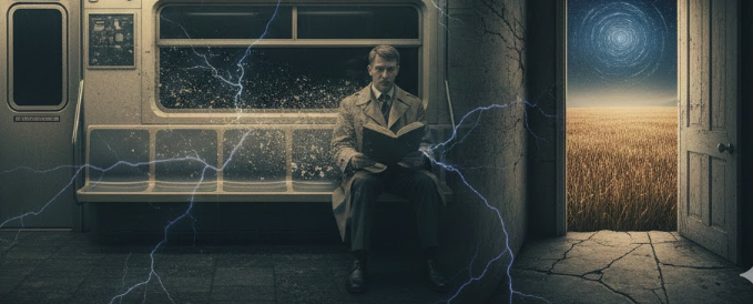 Семья возвращалась с дачи ночью.