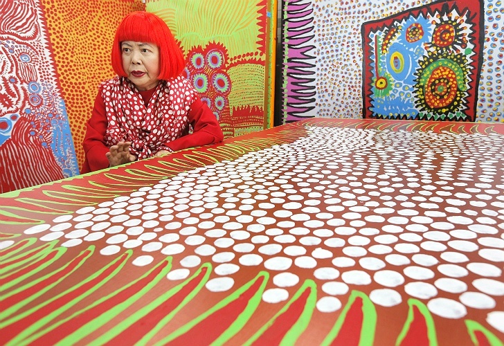 ЯЁИ КУСАМА картины