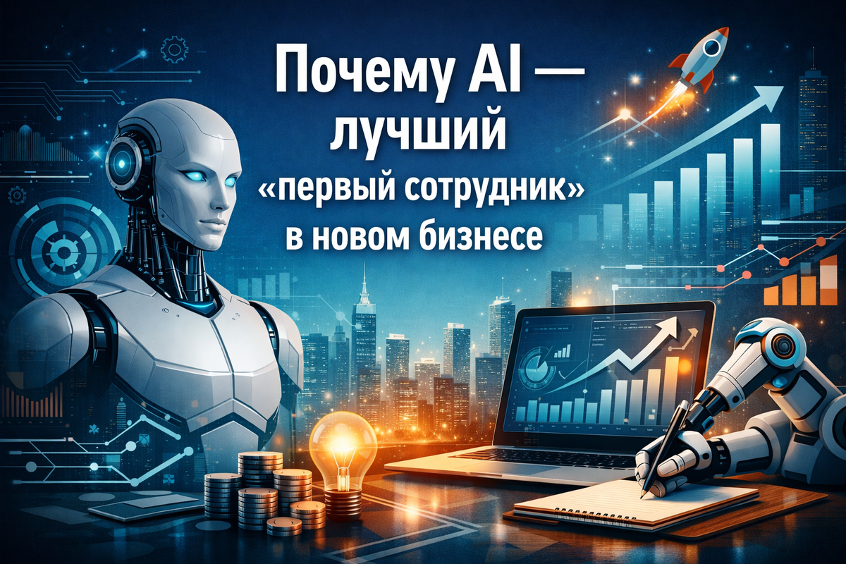    Почему AI — лучший «первый сотрудник» в новом бизнесе Никита Титов