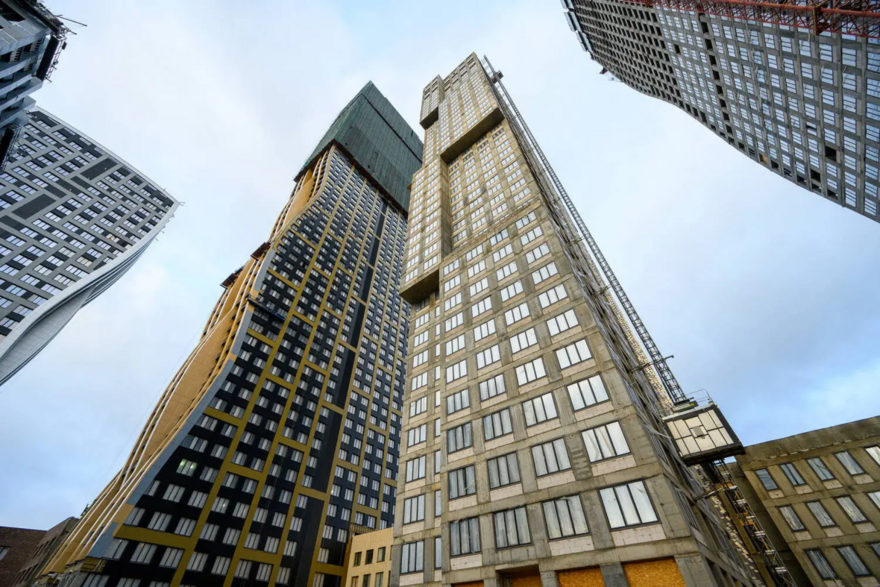     На фото ход строительства МФК «Level Южнопортовая» от Level Group