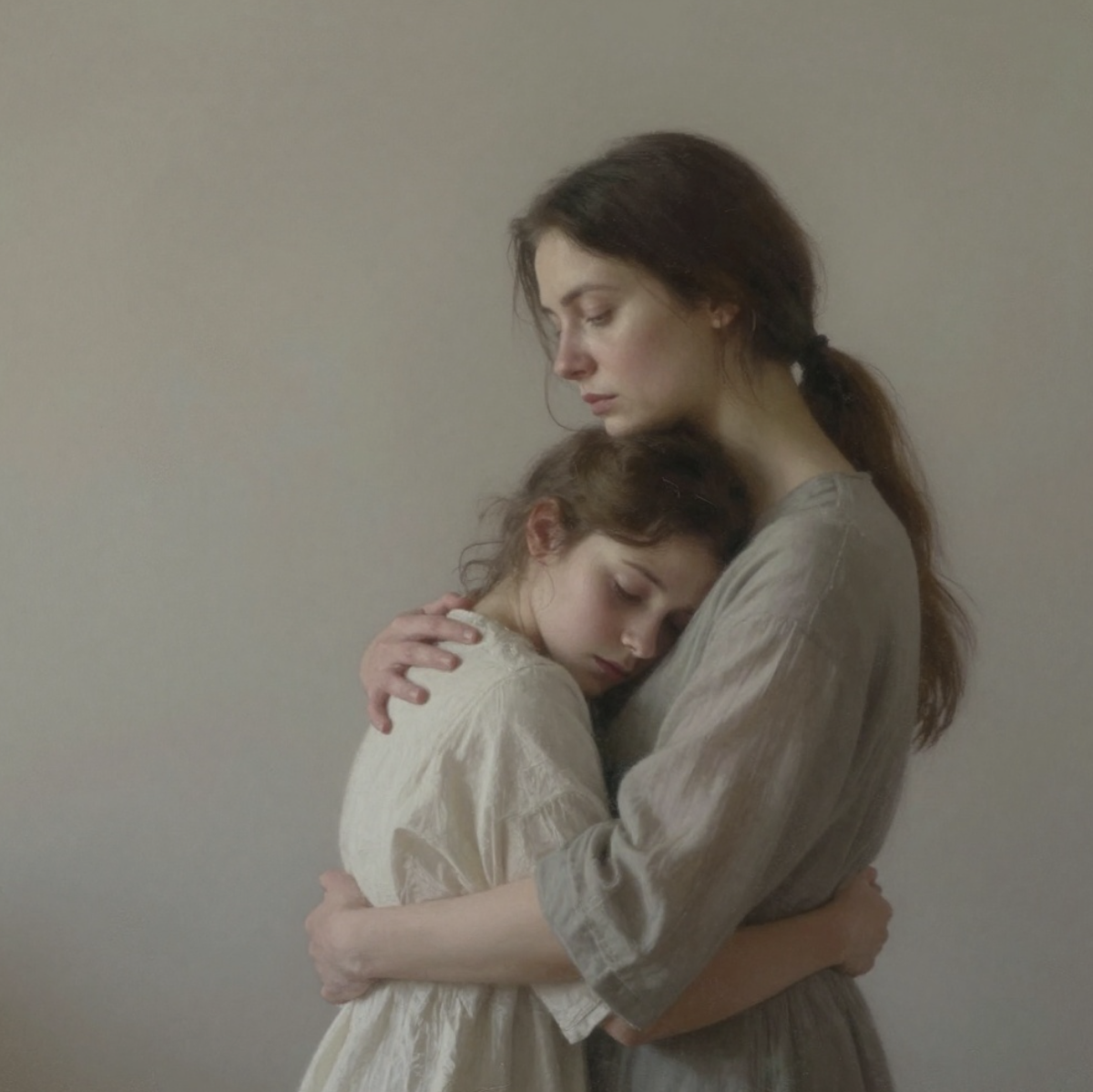 мама устала