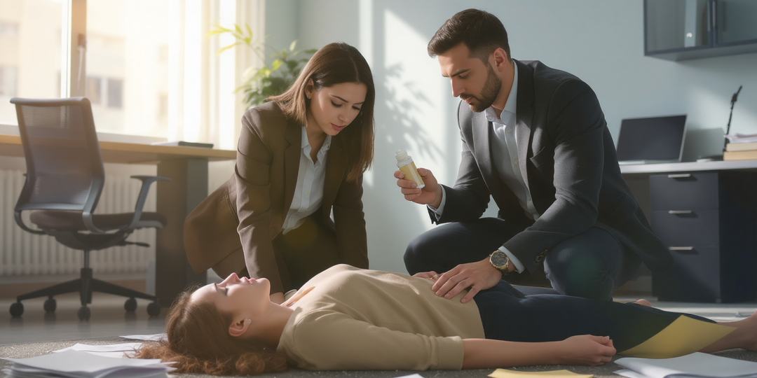 Коллега упал в обморок: почему нашатырь — это прошлый век и чем опасны пощечины в офисе.