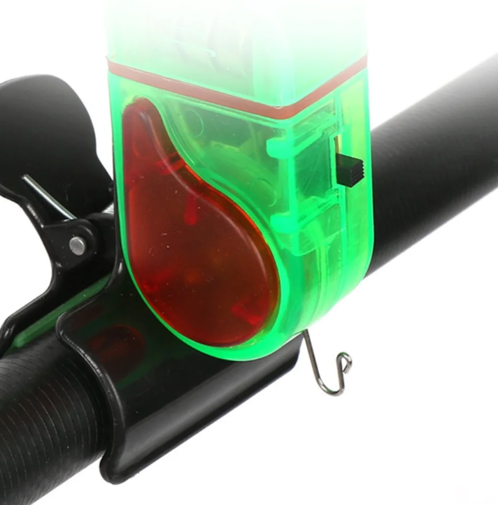 Сигнализация поклёвки для рыбалки зеленая