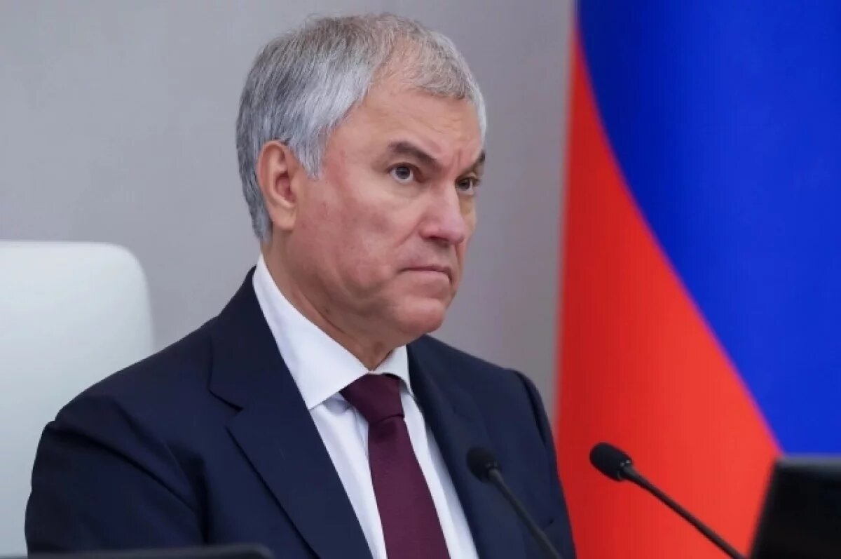    Володин ответил Мизулиной на вопрос о банковском обслуживании детей