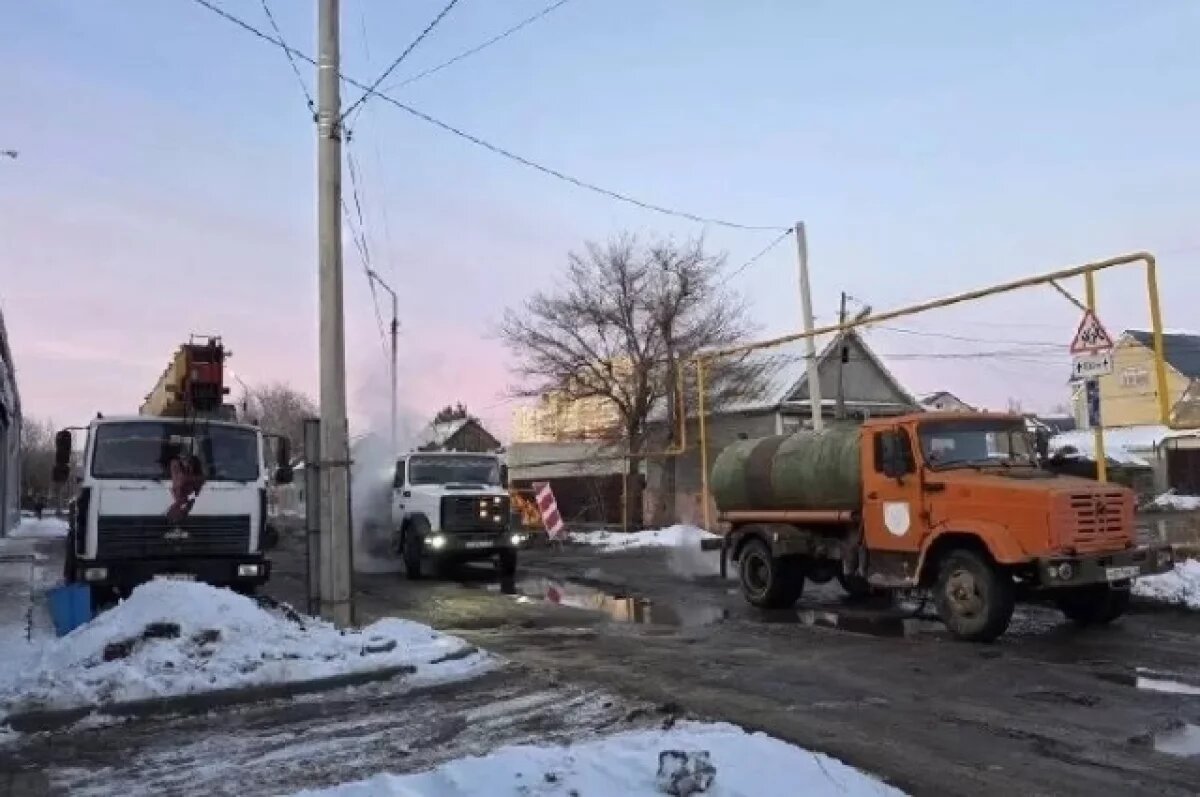    Тепло на 2-й Дербентской в Астрахани снова подается в обычном режиме