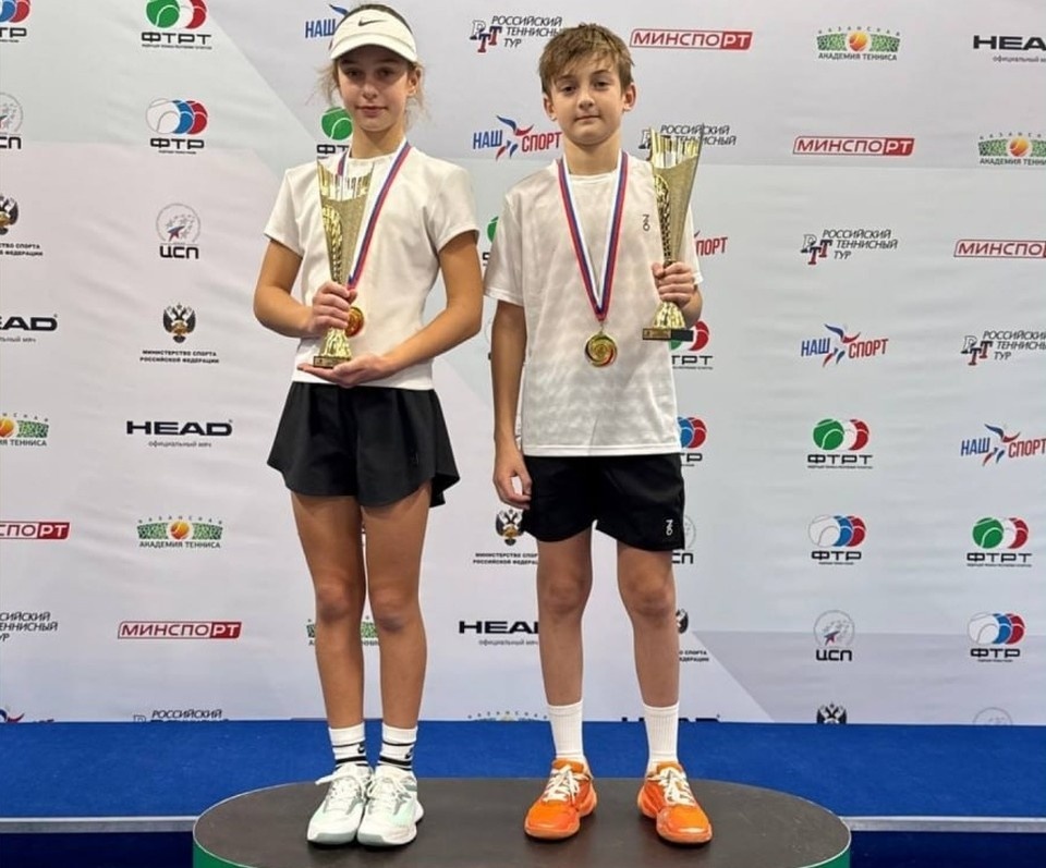    Юная тулячка стала двукратной чемпионкой России по теннису материалы пресс-служб