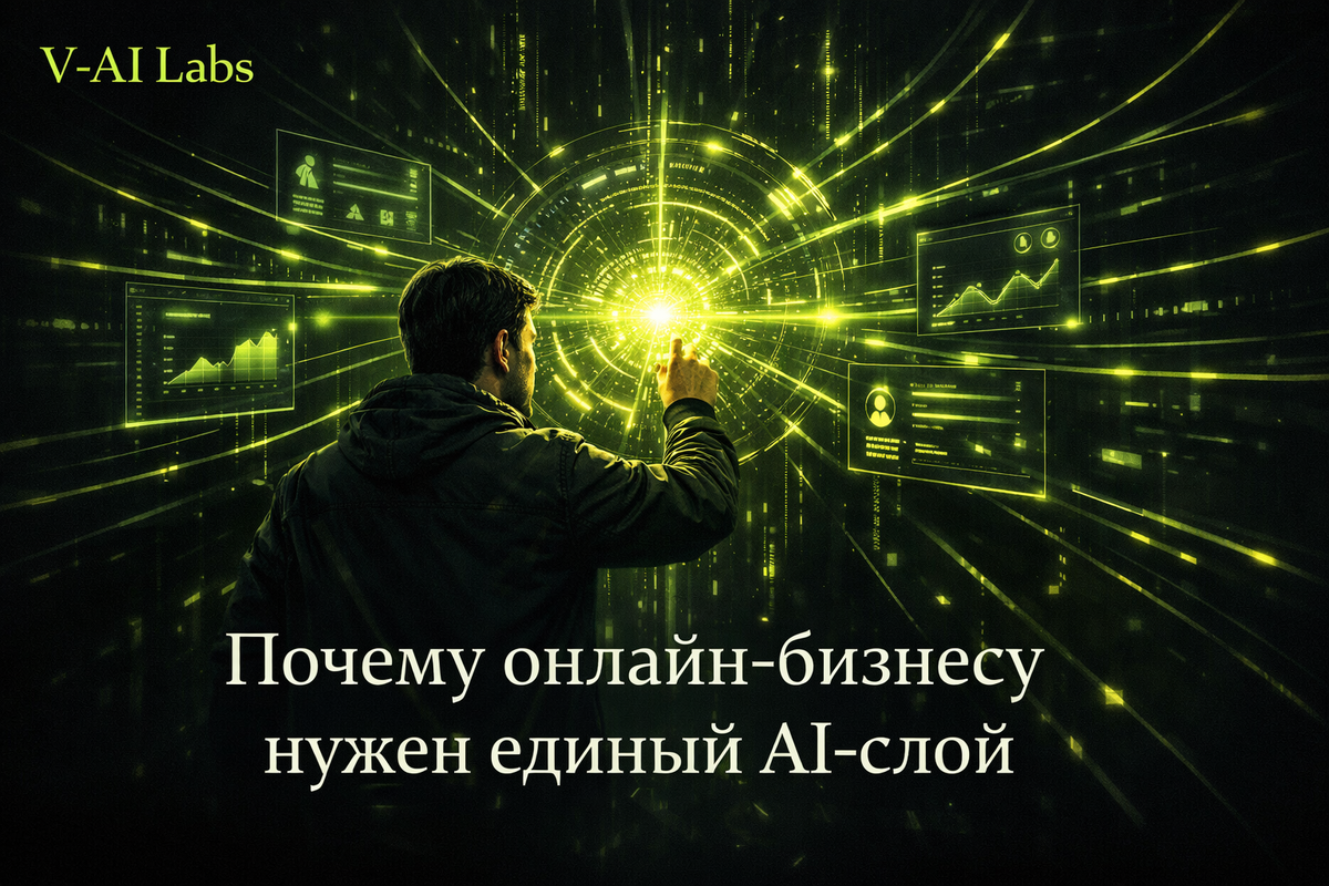    Единый AI-слой как центр управления онлайн-бизнесом