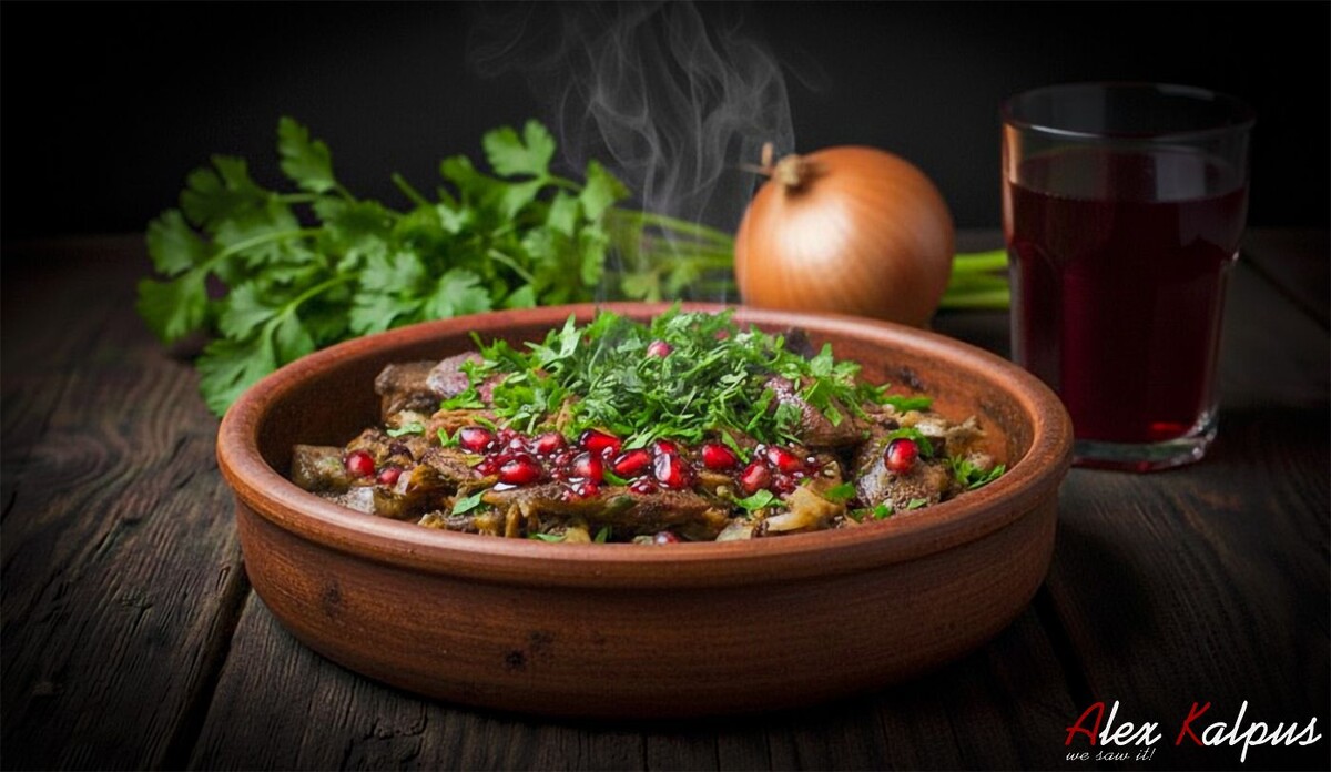 Куриная печень по-мегрельски: Огненный танец аджики и кондари из западной Грузии/ Это не кучмачи, это другое блюдо!