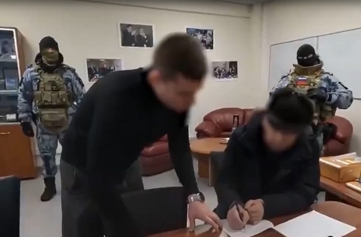    Михаила Щербака задержали прямо в офисе