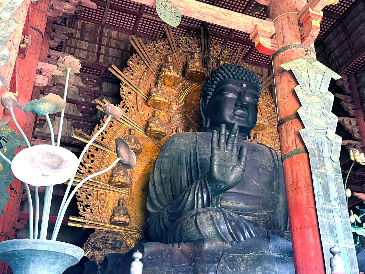 Статуя Большого Будды в Наре. Фото автора