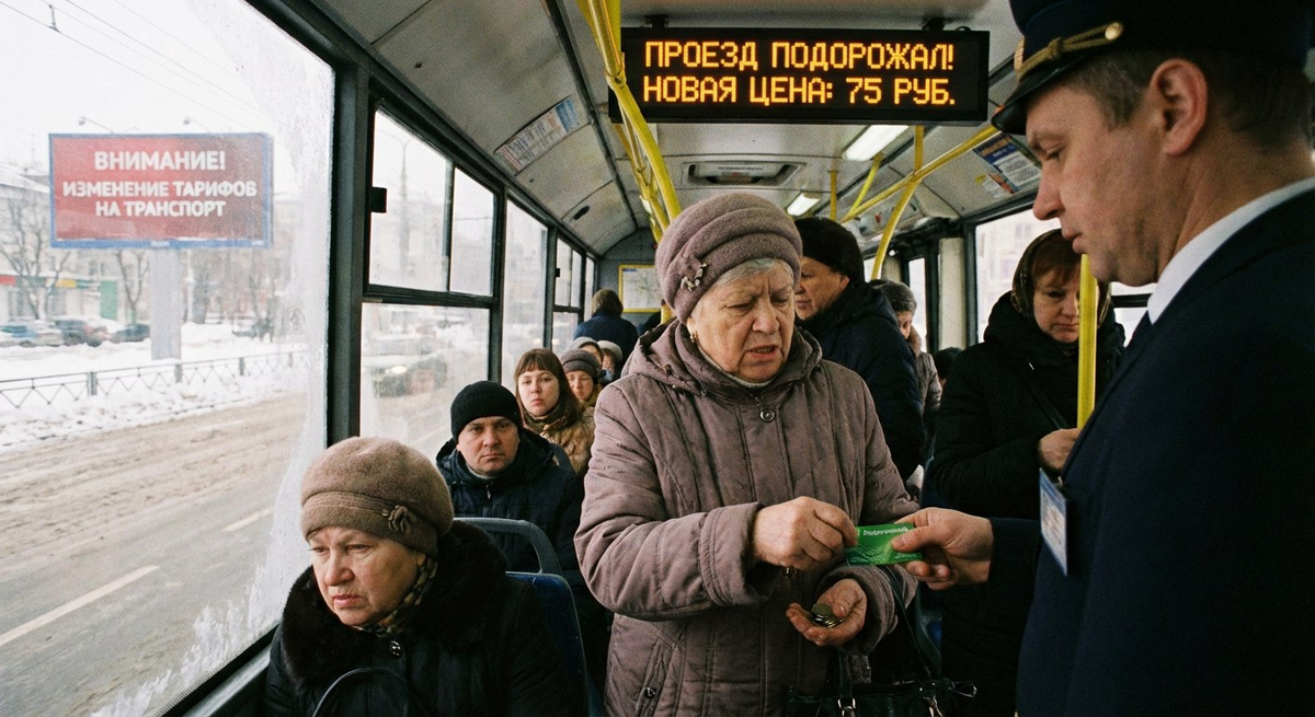 С февраля в Ставрополе вырастет стоимость проезда на четырёх маршрутах. Фото: нейросеть