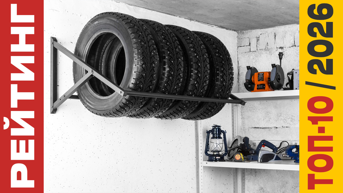ТОП-10 Стеллажей для хранения шин 2026 года: Рейтинг лучших моделей