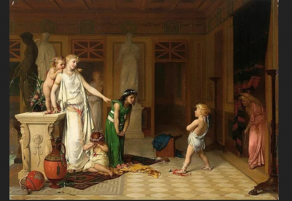 Жозеф Команс. "Ссора детей"