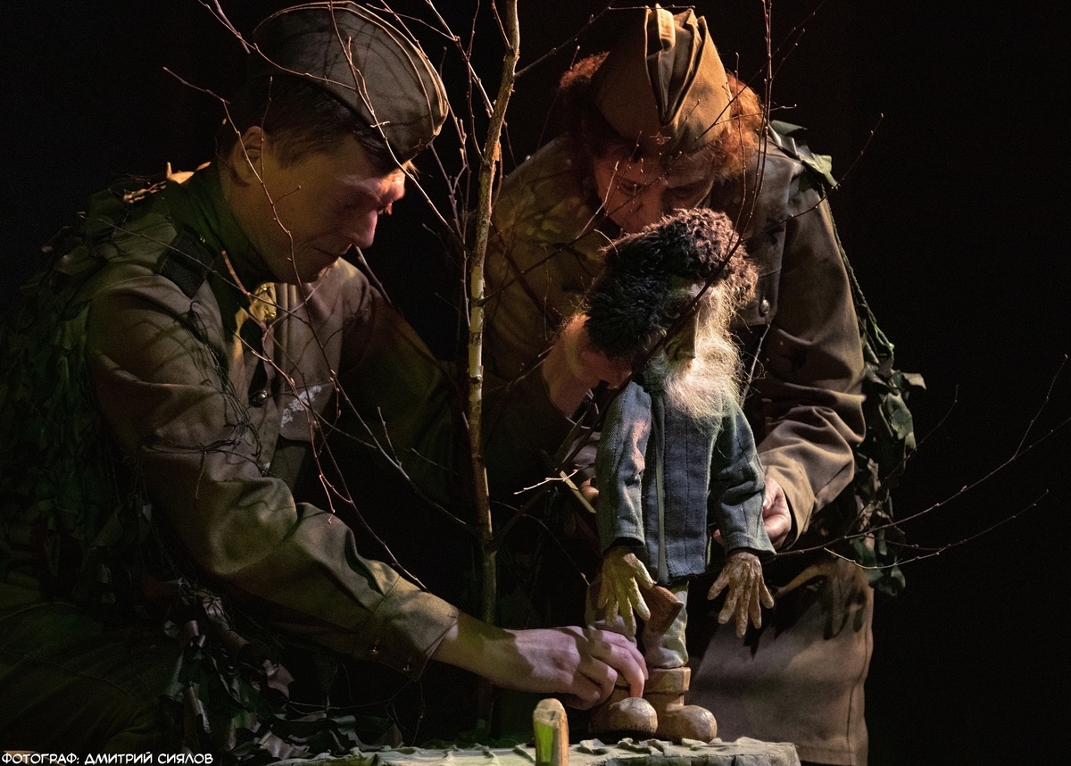 Вадим Ерёменко в спектакле «Солдатская краюха»
Фото предоставлено ТКТО