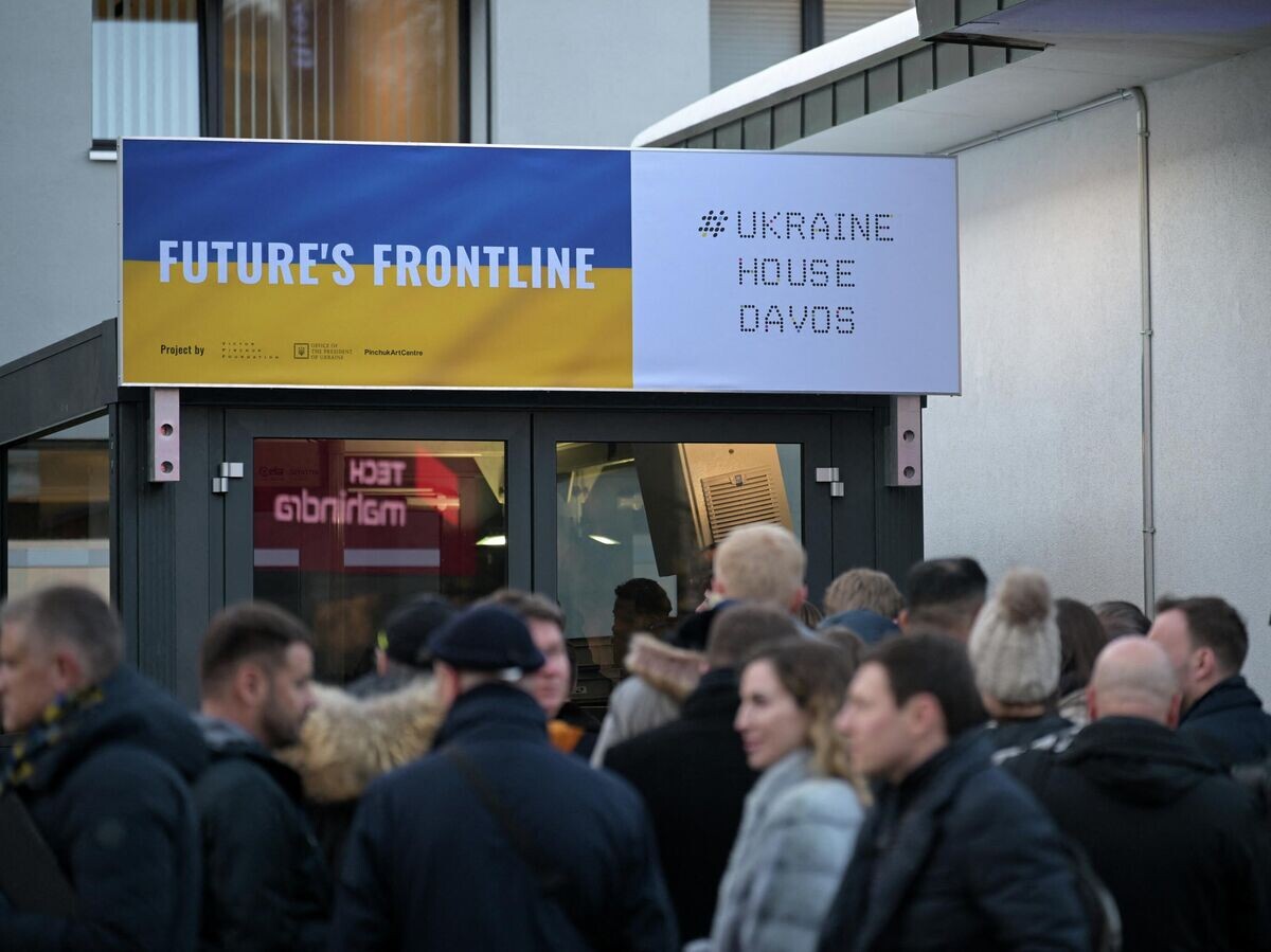    "Дом Украины" в Давосе | © REUTERS / Romina Amato