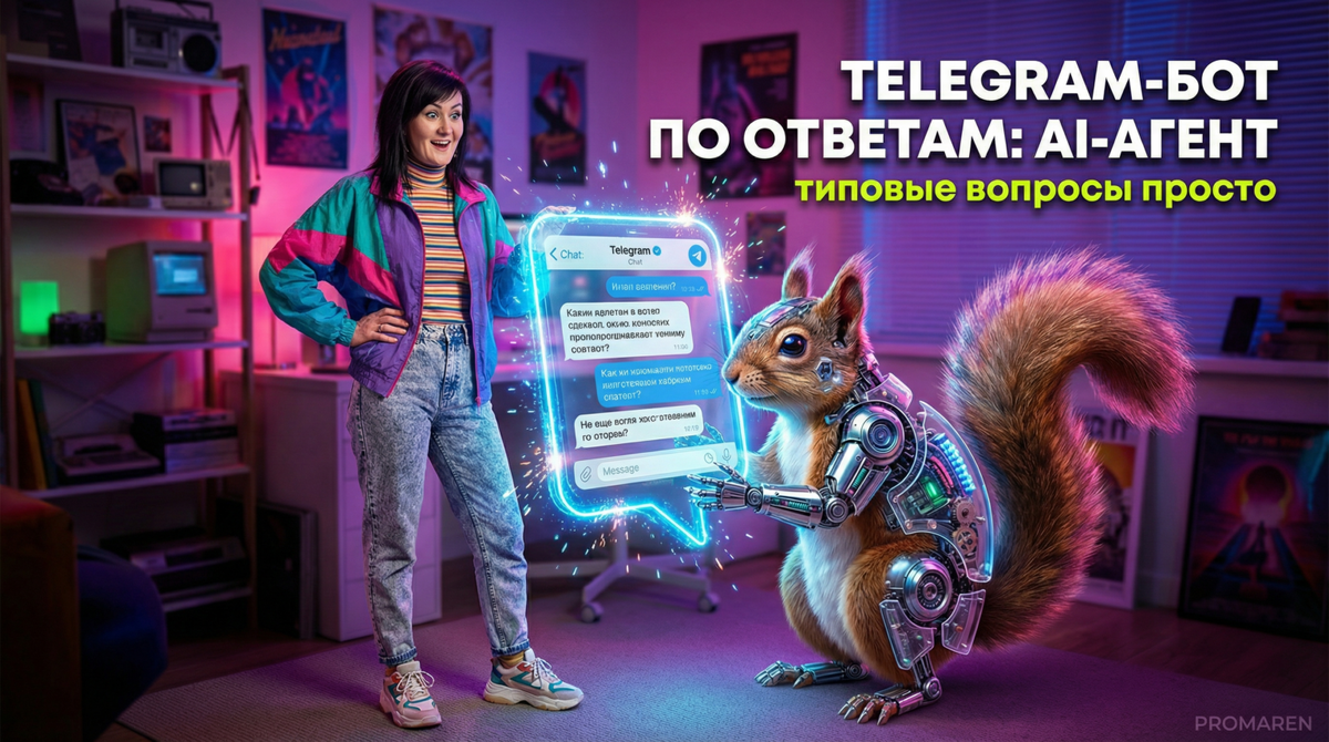    AI берёт на себя ответы клиентам в вашем Telegram‑канале | Автор: Марина Погодина Марина Погодина