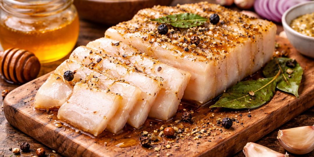 Сало в мёду — старинный рецепт, который снова в моде. Идеально к крепким напиткам