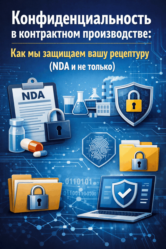    Защита вашей рецептуры: NDA и комплексные гарантии конфиденциальности в контрактном производстве SYNERBRAUN