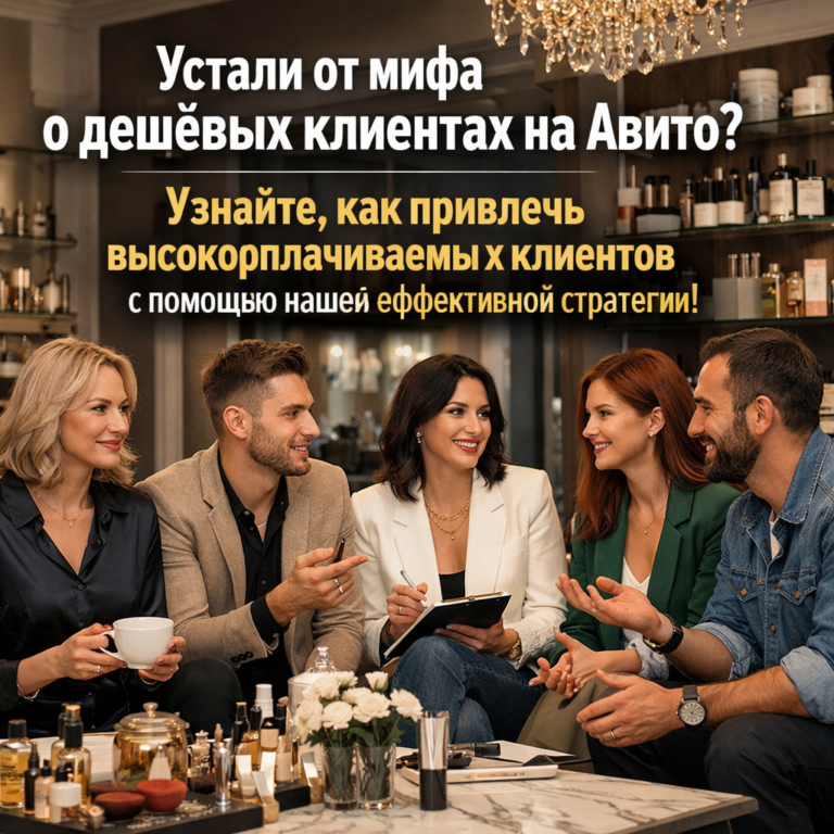    Как получить клиентов на дорогие бьюти-услуги через Авито: развенчиваем мифы и раскрываем секреты успеха admin